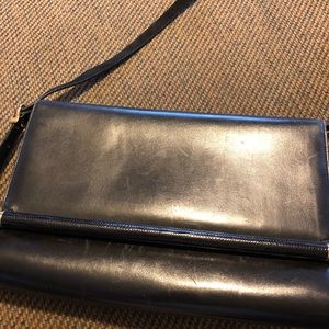 Salvatore Ferragamo Black Leather crossbody